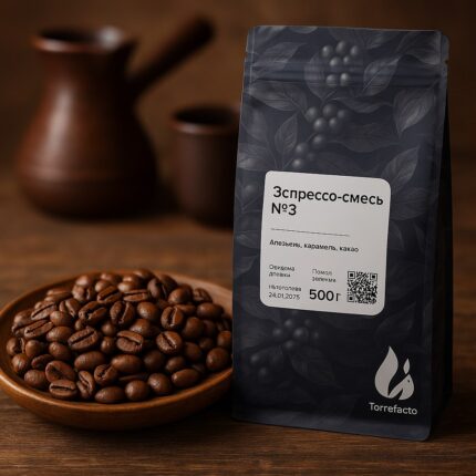 Кофе в зернах Эспрессо-смесь №3 500 г