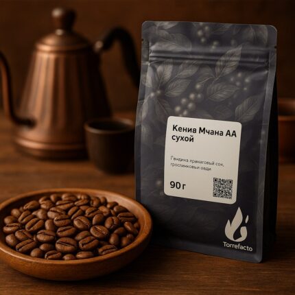 Кофе в зернах Кения Мчана АА сухой 250 г