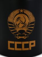 Термокружка «Рожденный в СССР», 180 мл, с компасом