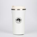 Термокружка Мастер К Original Coffee, 500 мл, сохраняет тепло 10 ч, нержавеющая сталь, белая