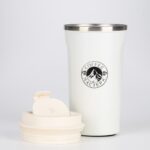 Термокружка Мастер К Original Coffee, 500 мл, сохраняет тепло 10 ч, нержавеющая сталь, белая