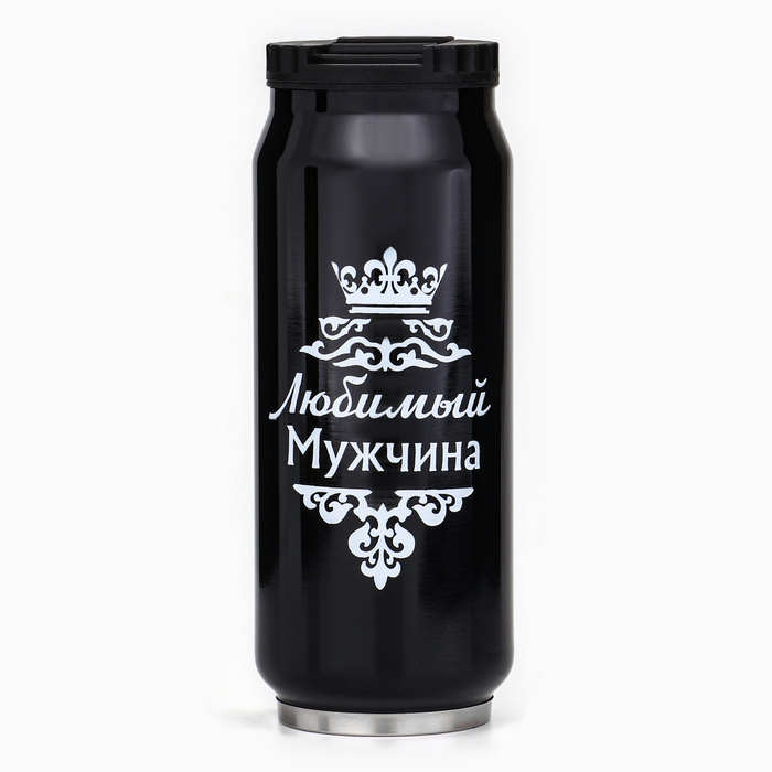 7ac9865d63c7c1d0e7c332be00c95a44.jpg Термокружка, 400 мл, «Любимый мужчина», сохраняет тепло 8 ч, 7.6×19.3 см